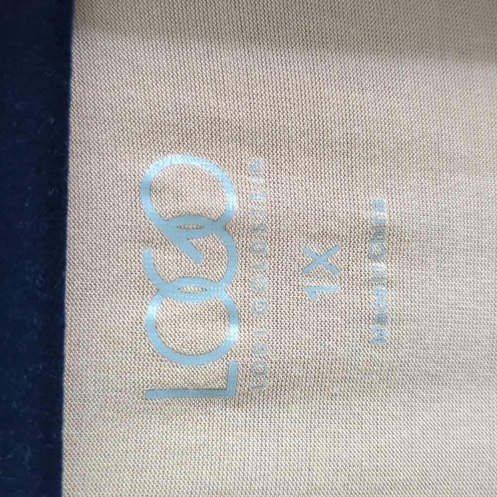LOGO By Lori Goldstein Purple Jacket And Tank Set - Picture 3 of 8